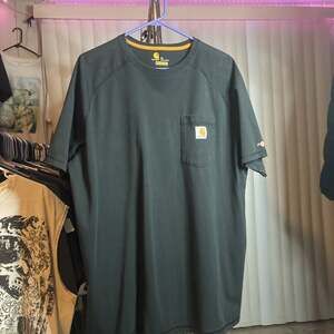 Carhartt Force Relaxed Fit black Pocket Tee, XL — Men's Size XL